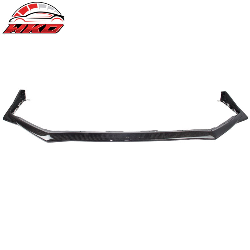 Fits 18-21 Subaru WRX STI Sedan 4-Door Matte Carbon Fiber Front Lip