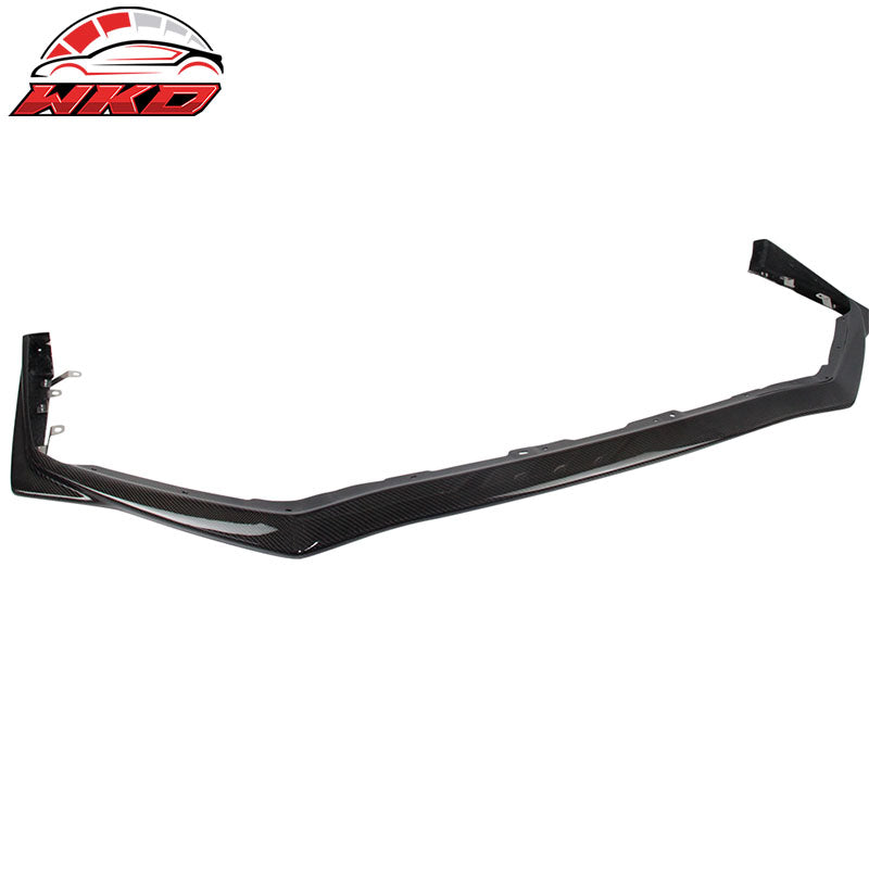 Fits 18-21 Subaru WRX STI Sedan 4-Door Matte Carbon Fiber Front Lip