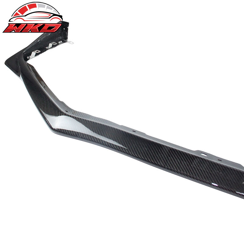 Fits 18-21 Subaru WRX STI Sedan 4-Door Matte Carbon Fiber Front Lip