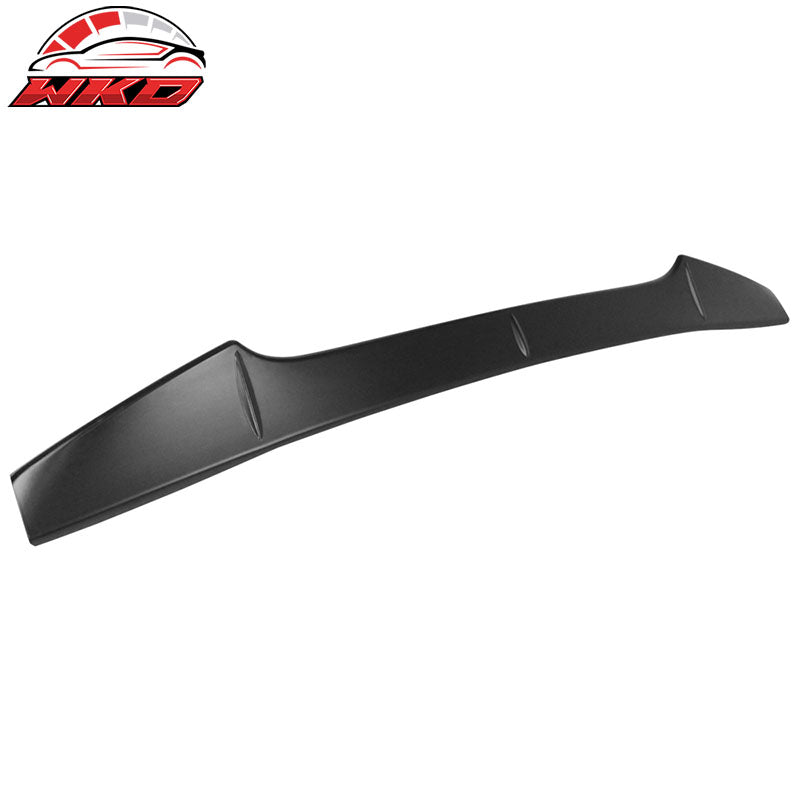 Fits 15-21 Subaru WRX STI 4th V2 Style Trunk Add On Gurney Flap Wing Spoiler ABS