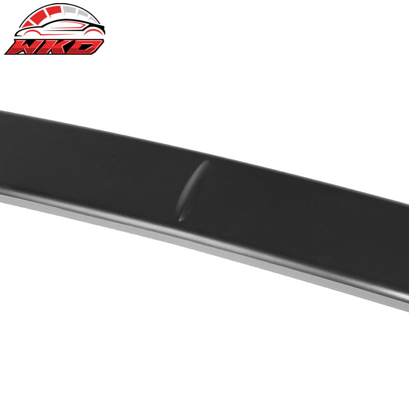 Fits 15-21 Subaru WRX STI 4th V2 Style Trunk Add On Gurney Flap Wing Spoiler ABS