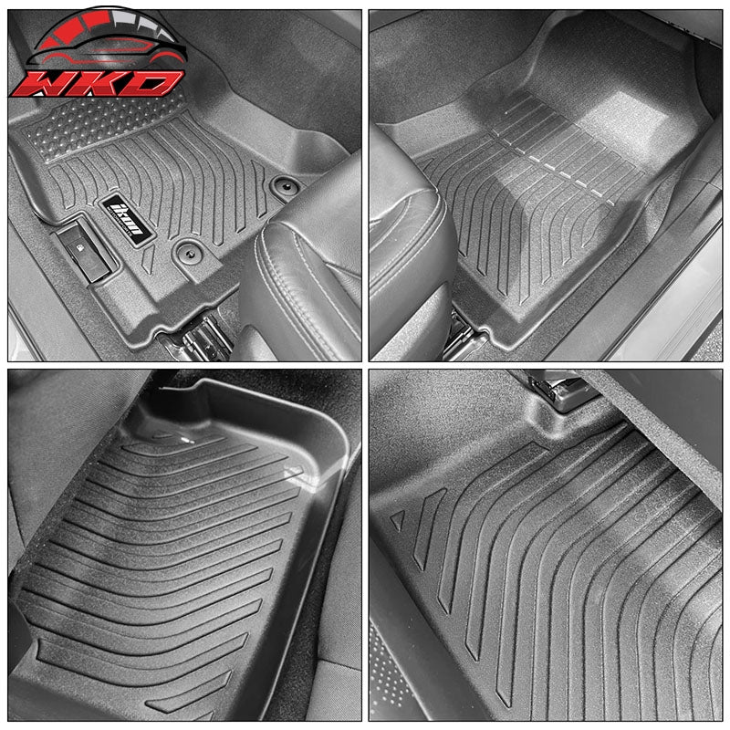 Fits 17-23 Subaru Impreza Hatchback Crosstrek TPE Backrest + Floor + Trunk Mats
