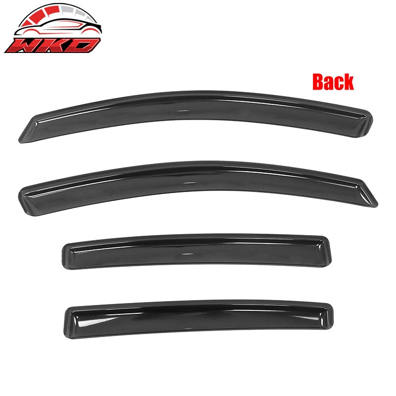 Fits 12-16 Subaru Impreza Hatchback 13-15 XV Crosstrek In-Channel Window Visors
