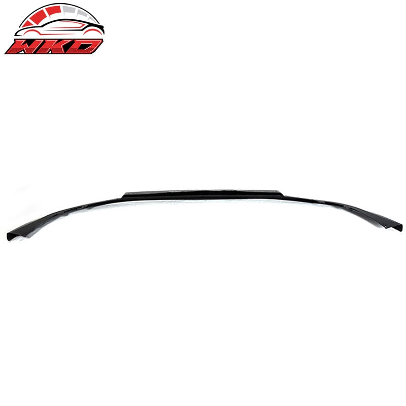 Fits 04-05 Subaru Impreza STI Style Front Bumper Lip Spoiler Unpainted Black PP