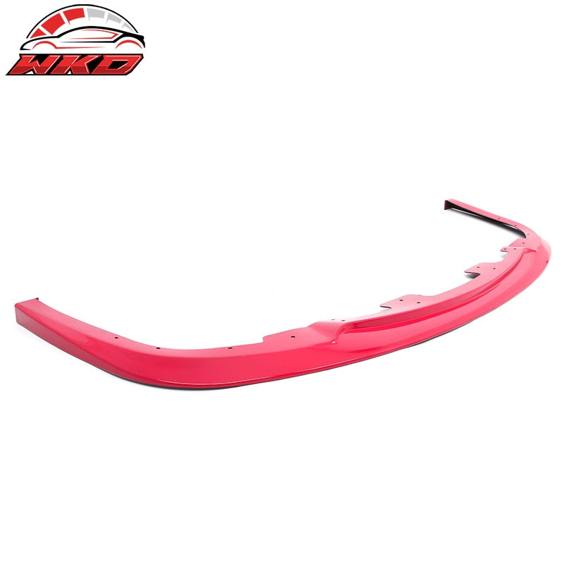 Fits 06-07 Subaru Impreza WRX 4DR STI Style Front Bumper Lip Spoiler PP Pink