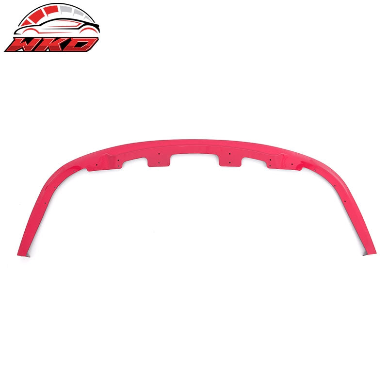 Fits 06-07 Subaru Impreza WRX 4DR STI Style Front Bumper Lip Spoiler PP Pink
