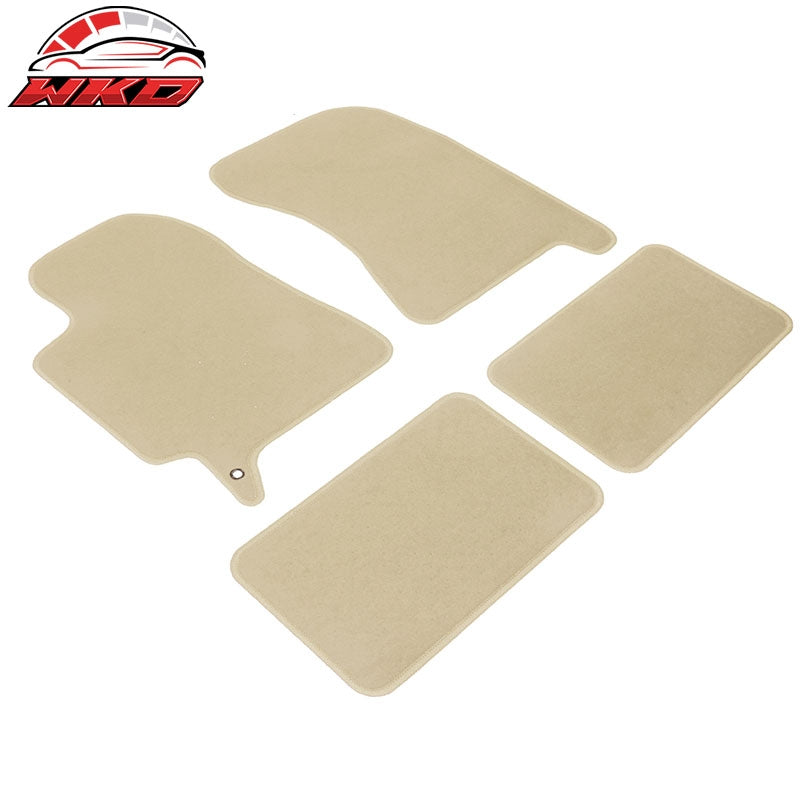 Fits 02-07 Subaru Impreza WRX STI 4PCS Front Rear Floor Mats Pads Carpet Nylon