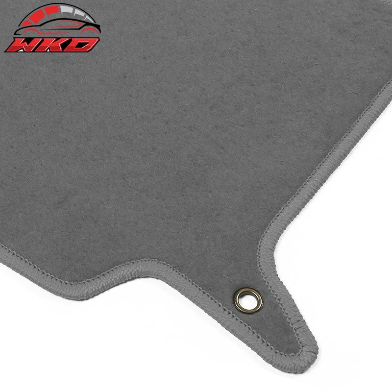 Fits 02-07 Subaru Impreza WRX STI Floor Mats Front Rear Nylon Gray Carpet 4PC