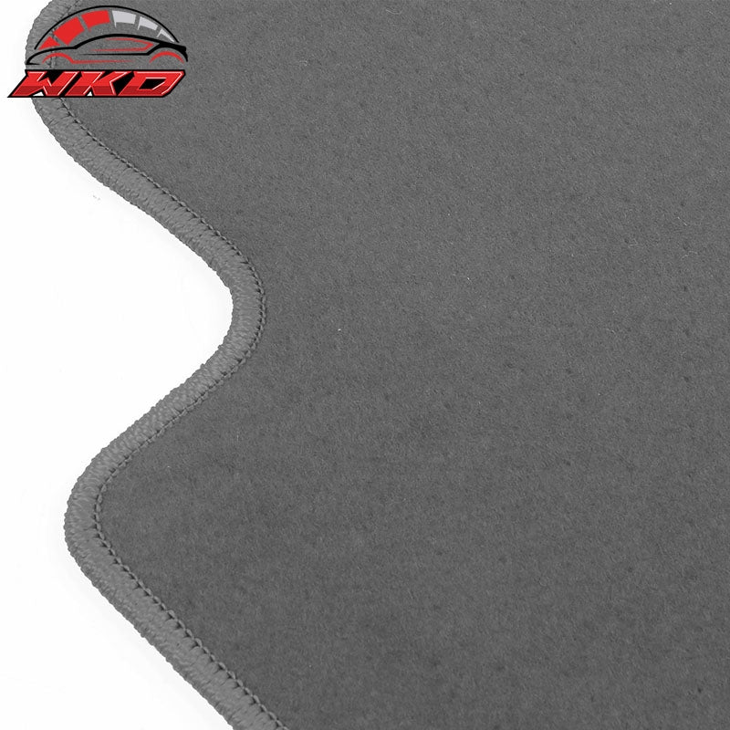 Fits 02-07 Subaru Impreza WRX STI Floor Mats Front Rear Nylon Gray Carpet 4PC
