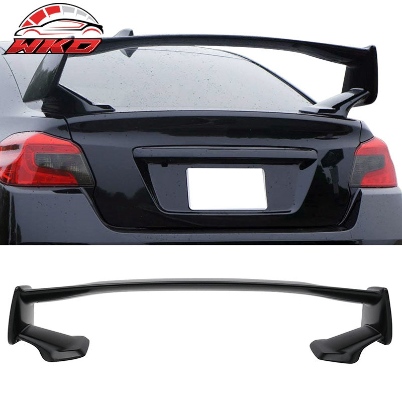 Wholesale 12-16 Impreza & 15-21 WRX STI Style 3PCS Rear Trunk Spoiler Unpainted Black