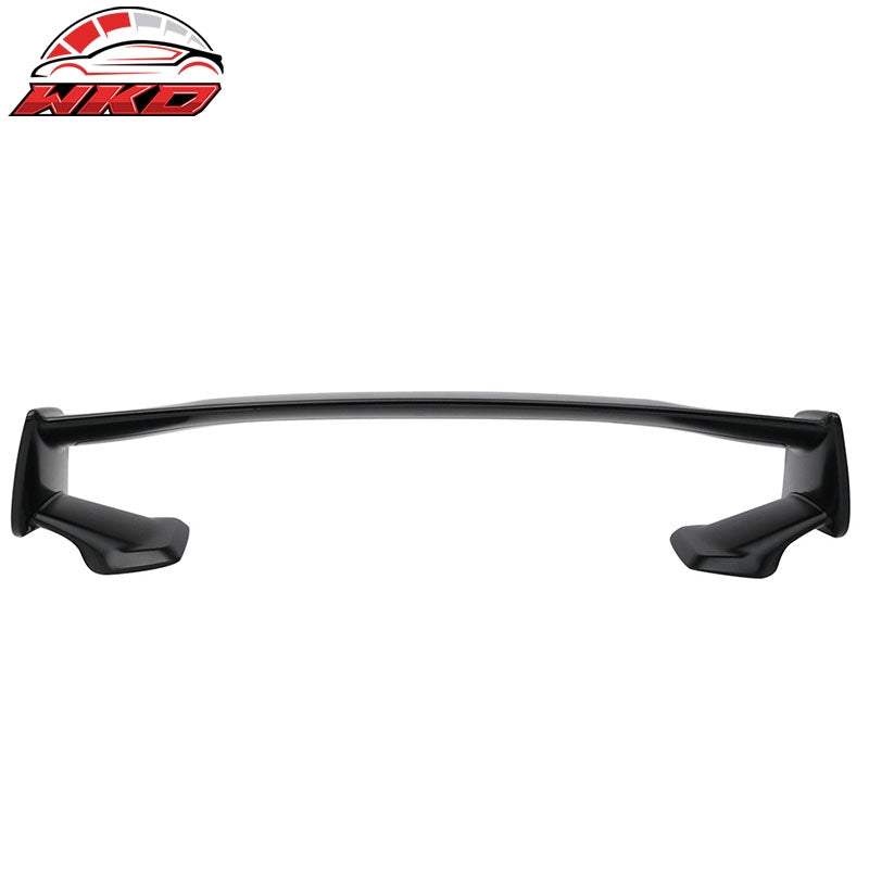 Fits 12-16 Impreza & 15-21 WRX STI Style 3PCS Rear Trunk Spoiler Unpainted Black