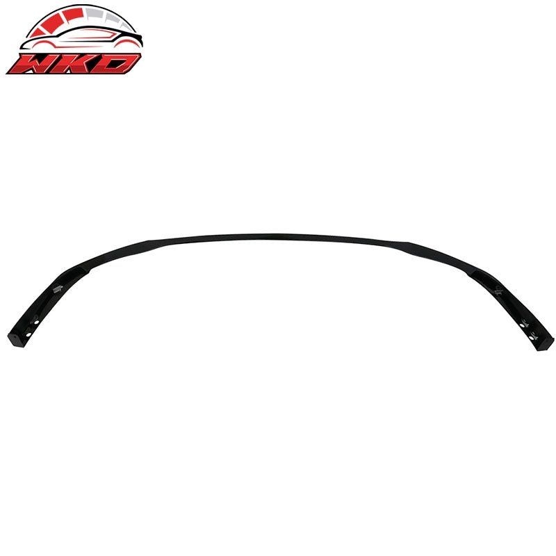 Fits 11-14 Subaru Impreza WRX STI V-Limited Style Front Bumper Lip Gloss Black