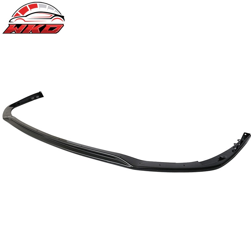 Fits 11-14 Subaru Impreza WRX STI V-Limited Style Front Bumper Lip Gloss Black
