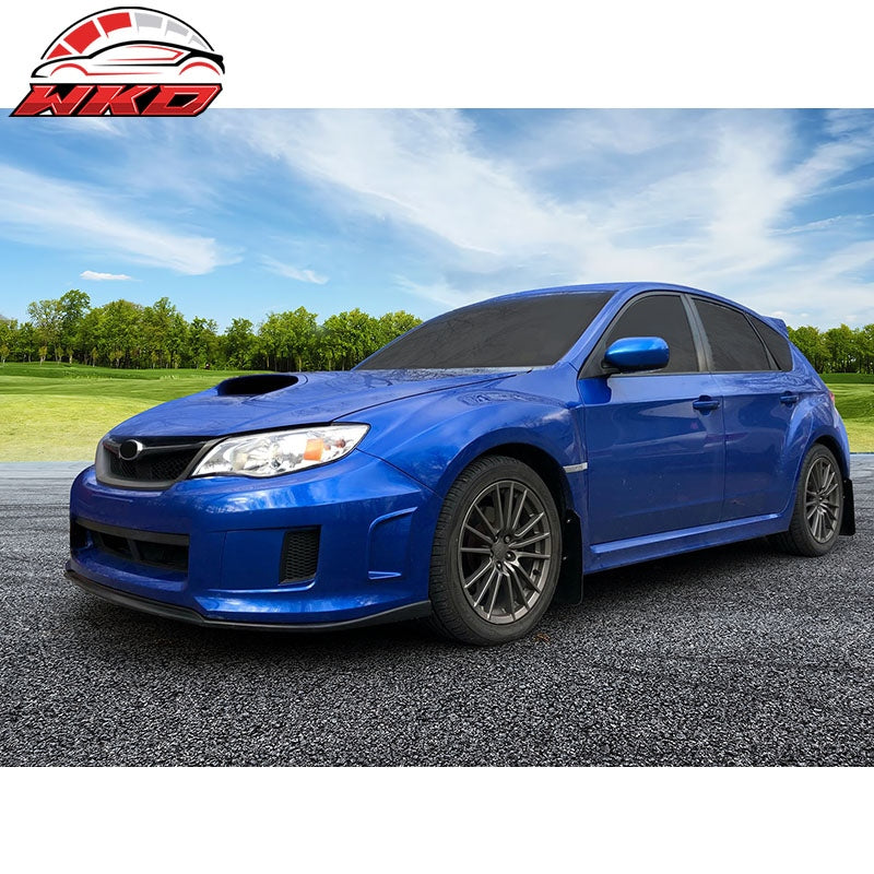Fits 11-14 Subaru Impreza WRX STI V-Limited Style Front Bumper Lip Chin Splitter