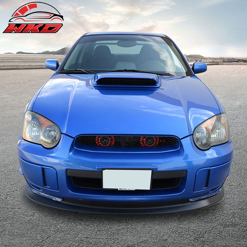 Fits 04-05 Subaru Impreza WRX STI V-Limited Style Front Bumper Lip Spoiler PP