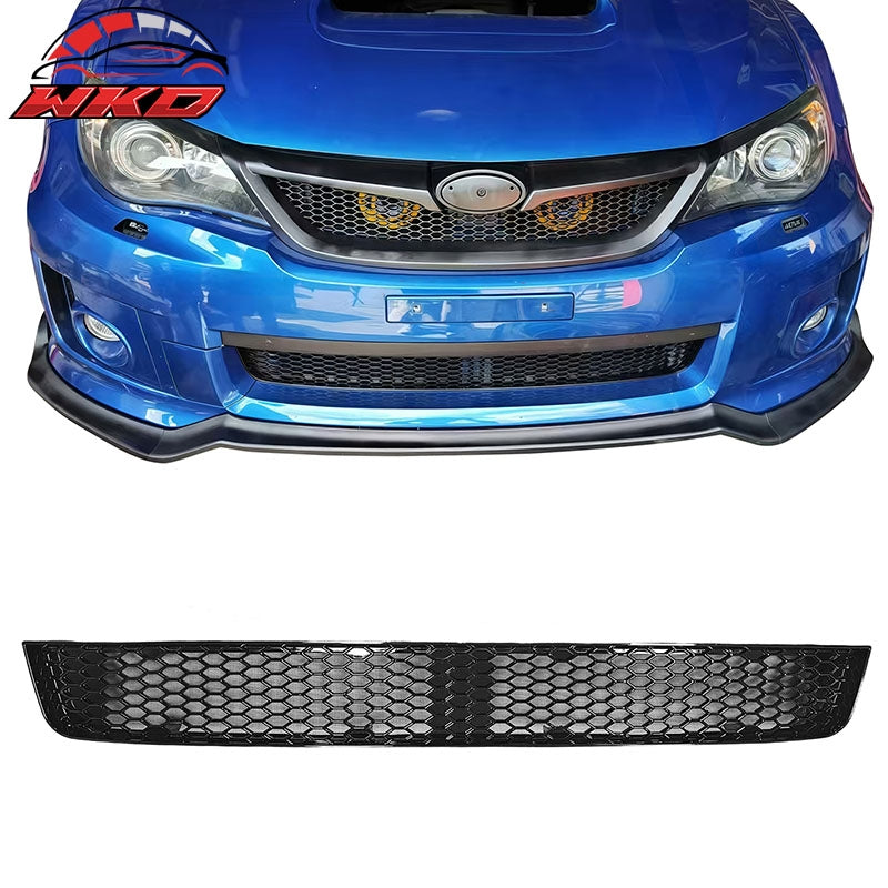 Wholesale 11-14 Subaru Impreza WRX & WRX STI Gloss Black Honeycomb Lower Grille PP