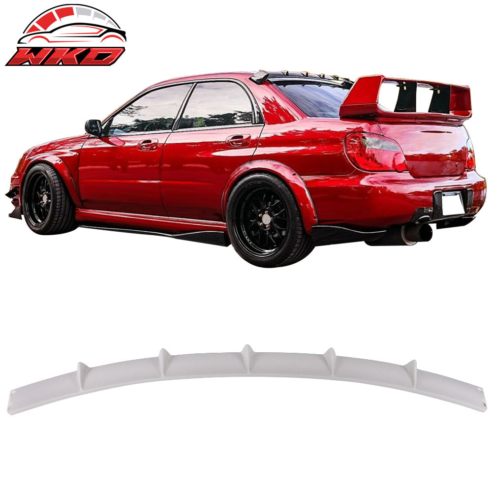 Fits 06-07 Subaru Impreza WRX Sti Roof Fin Window Spoiler Wing FRP
