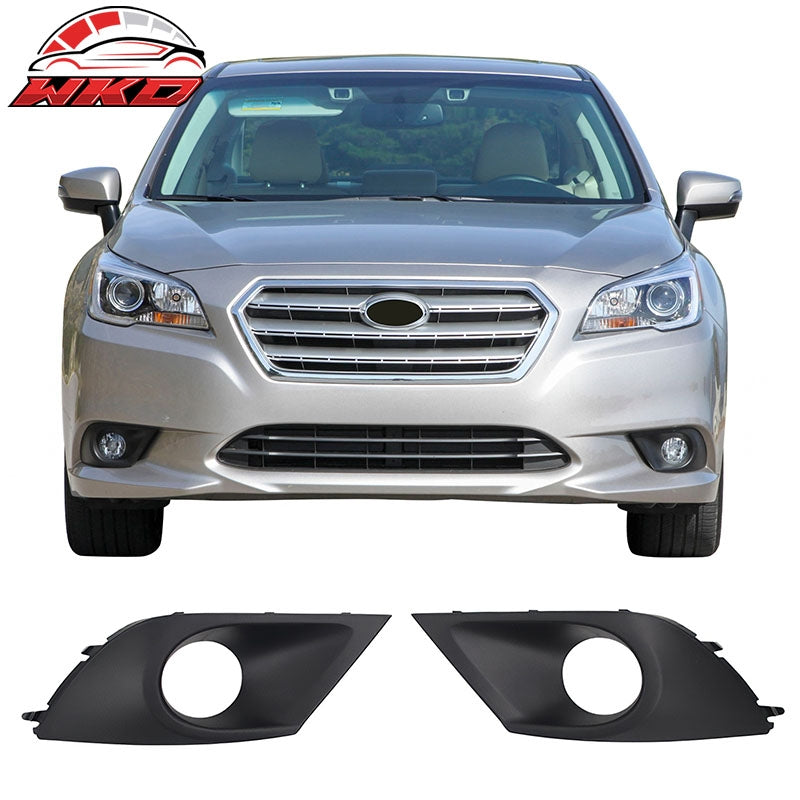 Fits 15-17 Subaru Legacy Front Driver Passenger Side Fog Light Bezel PP 2PCS