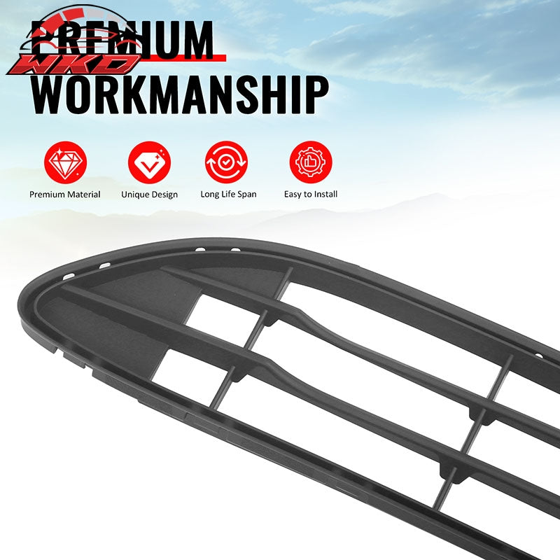 Fits 15-17 Subaru Legacy OE Style Front Bumper Hood Lower Grille Replacement ABS