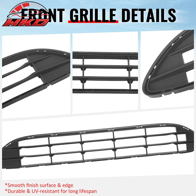 Fits 15-17 Subaru Legacy OE Style Front Bumper Hood Lower Grille Replacement ABS