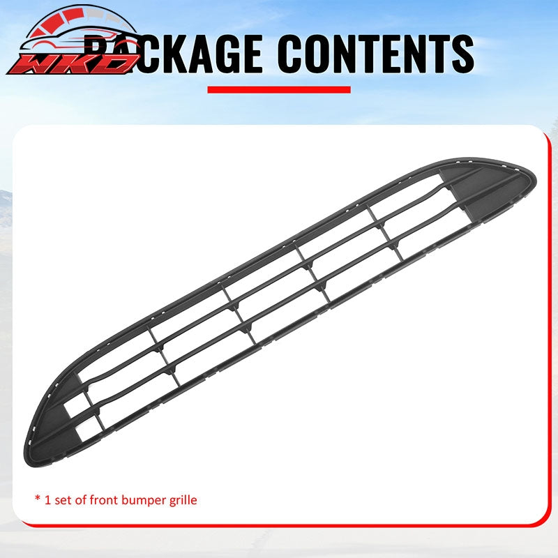 Fits 15-17 Subaru Legacy OE Style Front Bumper Hood Lower Grille Replacement ABS