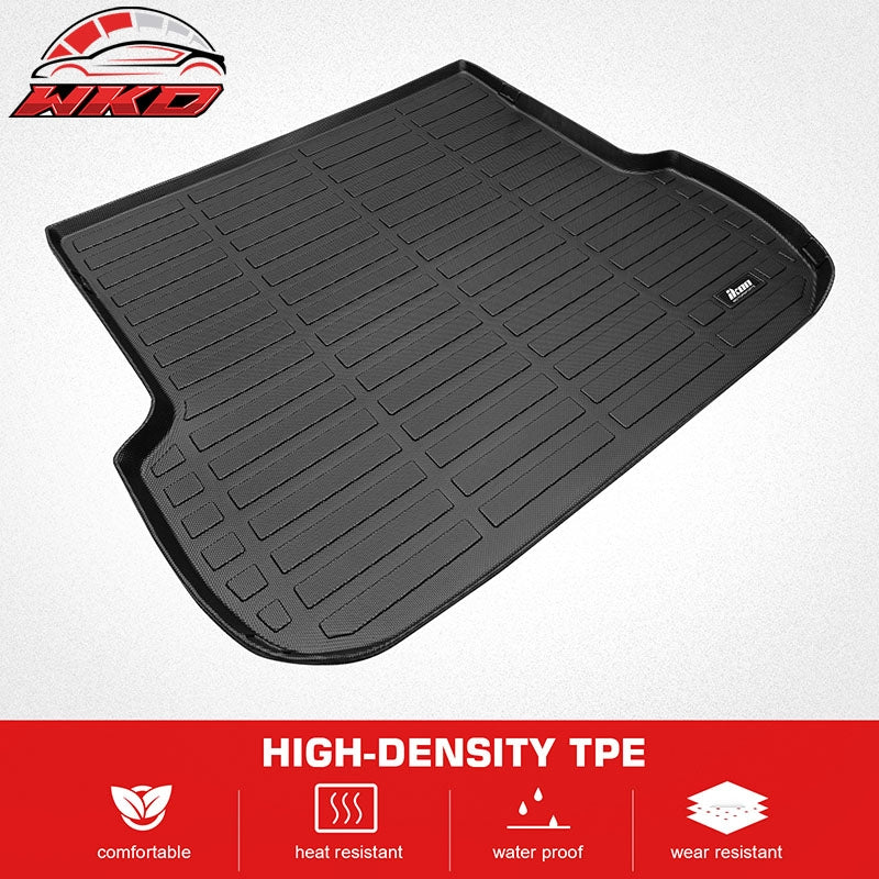 Fits 20-25 Subaru Outback 3D TPE Rear Trunk Mat Cargo Liner Pad + Cargo Cover