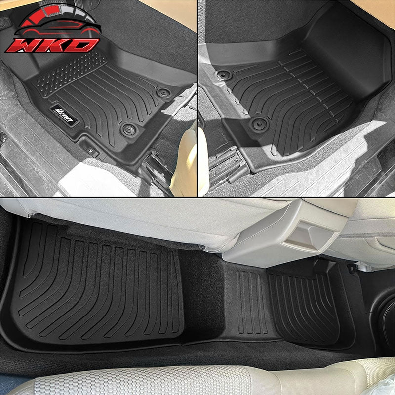 Fits 15-19 Subaru Outback & Legacy TPE All Weather 3D Floor Mats Liner Carpets
