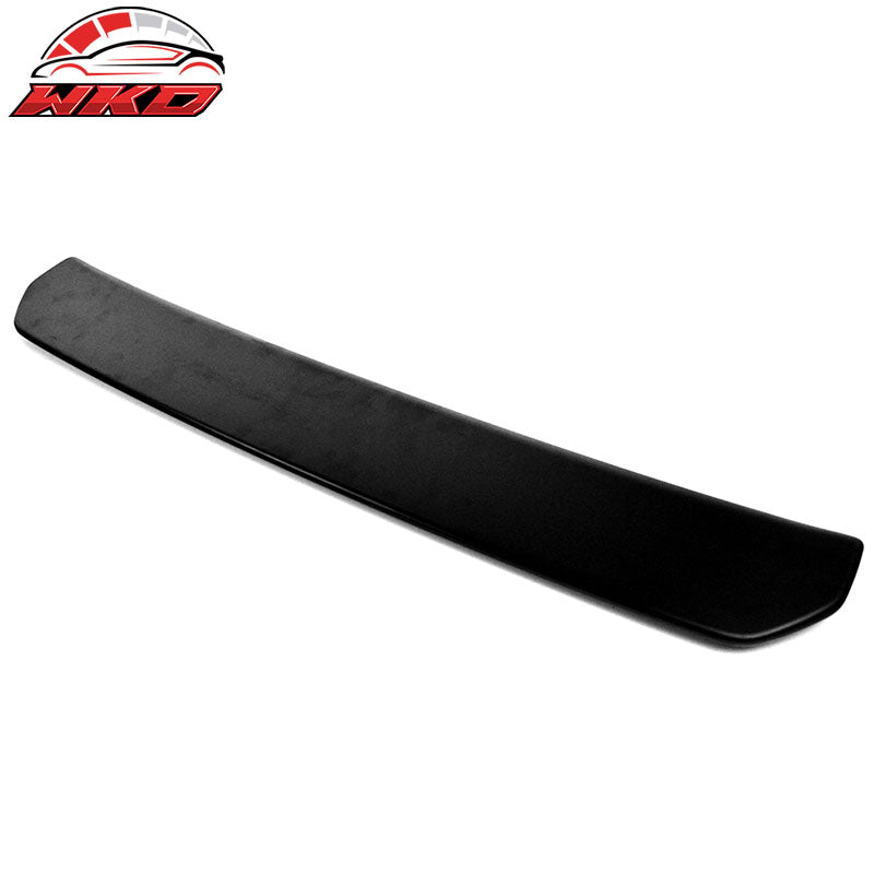 Fits 15-21 Subaru WRX STI Style Unpainted Black Rear Bumper Lip Diffuser ABS