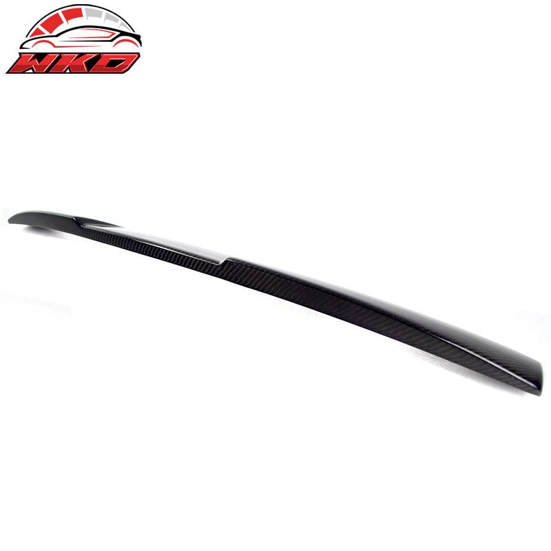 Fits 15-21 Subaru WRX STI V Style Rear Roof Spoiler Matte Carbon Fiber