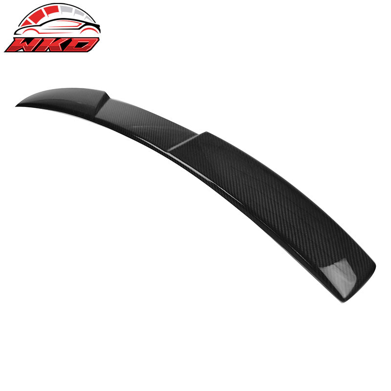 Fits 15-21 Subaru WRX STI V Style Rear Roof Spoiler Carbon Fiber CF