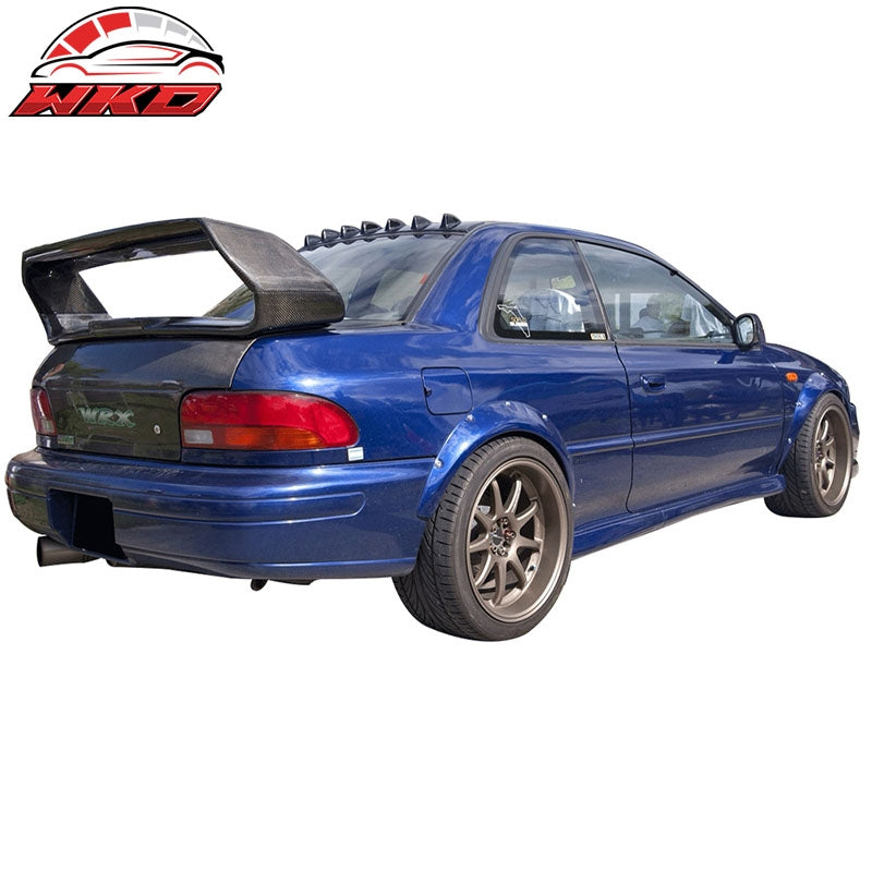 For 93-01 Subaru Impreza VTX Shark Fin Rear Roof Spoiler ABS