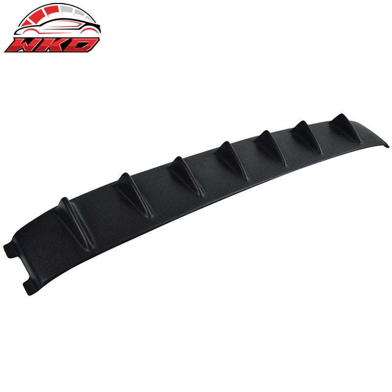 Fits 93-01 Subaru Impreza VTX Style Matter Black Rear Roof Spoiler Wing Fin ABS