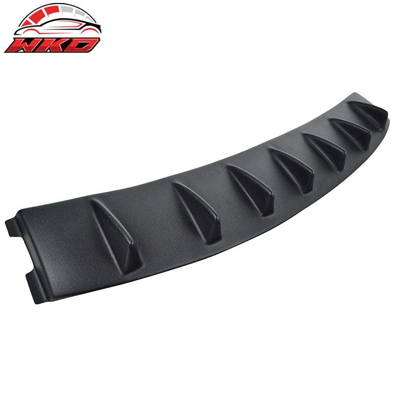 Fits 93-01 Subaru Impreza VTX Style Matter Black Rear Roof Spoiler Wing Fin ABS