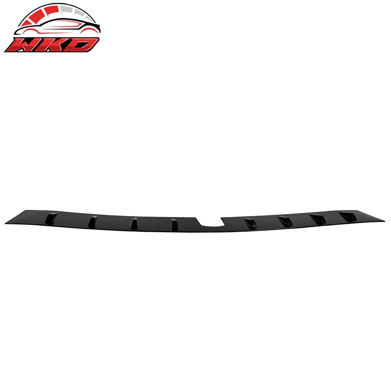 Fits 22-26 Subaru WRX D2 Style Rear Roof Window Spoiler W/Shark Fins Unpainted