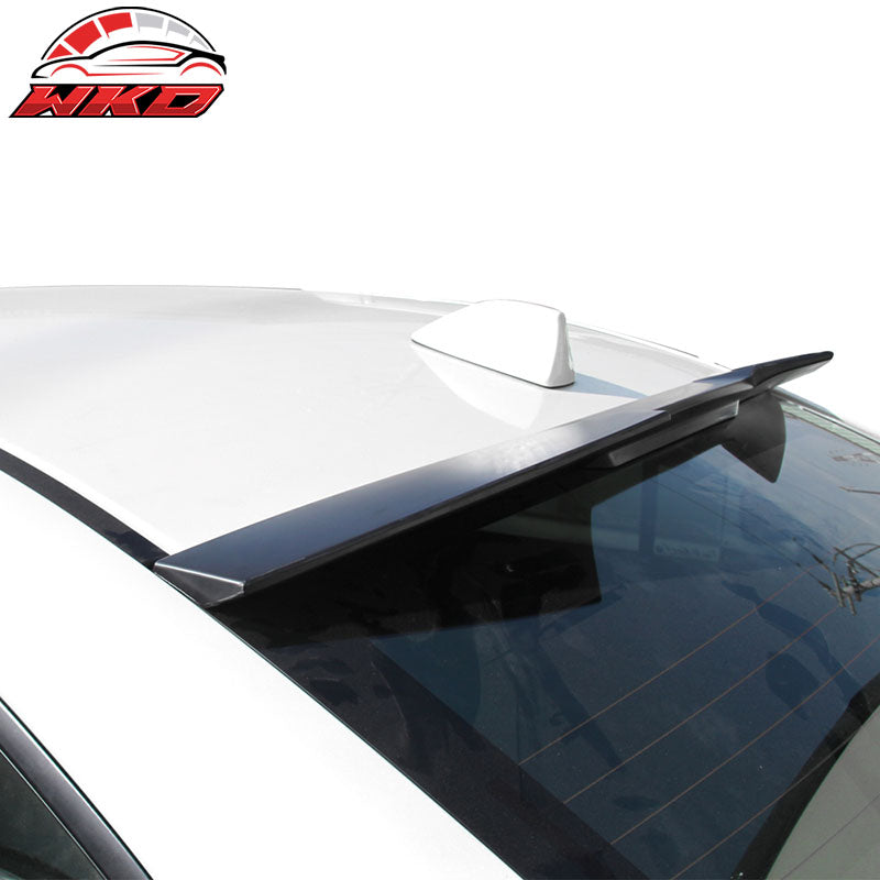 Fits 15-21 Subaru WRX STI V2 Style Rear Roof Window Spoiler Wing ABS Unpainted