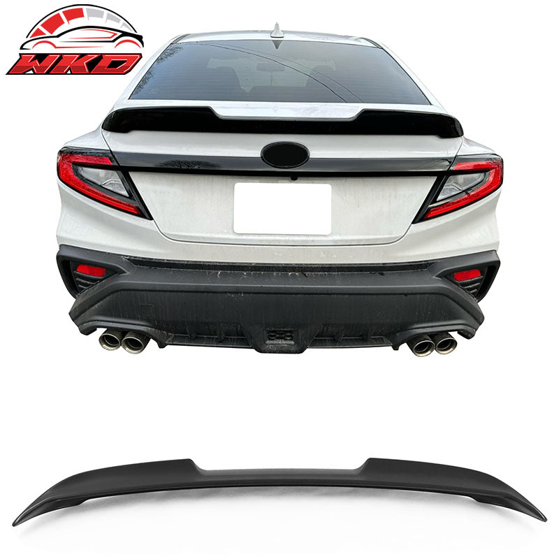 Wholesale 22-26 Subaru WRX 5th Gen V Style Rear Trunk Spoiler Wing Lip ABS Unpainted