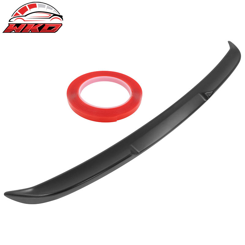 Fits 22-26 Subaru WRX 5th Gen V Style Rear Trunk Spoiler Wing Lip ABS Unpainted