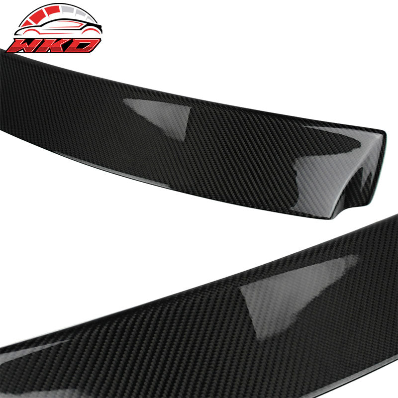 Fits 15-21 Subaru WRX STI Ikon Style Roof Spoiler - Matte Carbon Fiber
