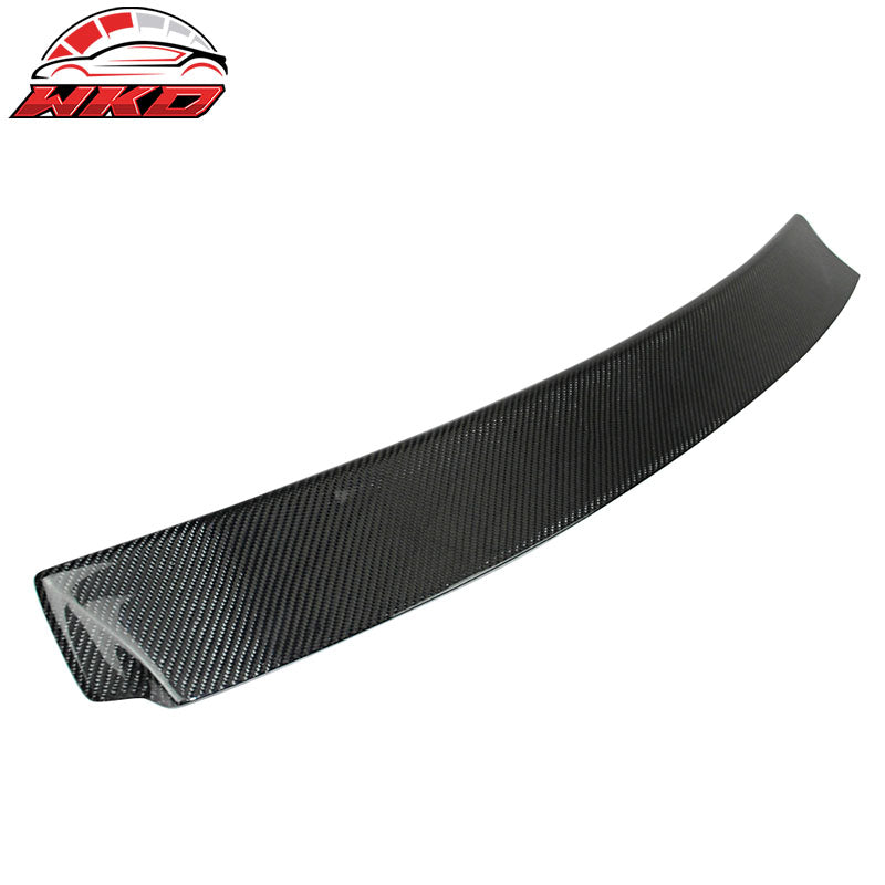 Fits 15-21 Subaru WRX STI Ikon Style Carbon Fiber CF Roof Spoiler Wing