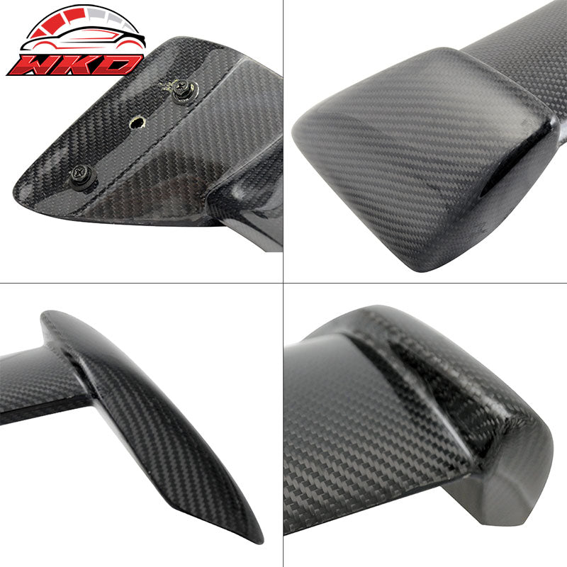 Fits 02-07 Subaru Impreza WRX STI OE Style Roof Spoiler Wing Matte Carbon Fiber