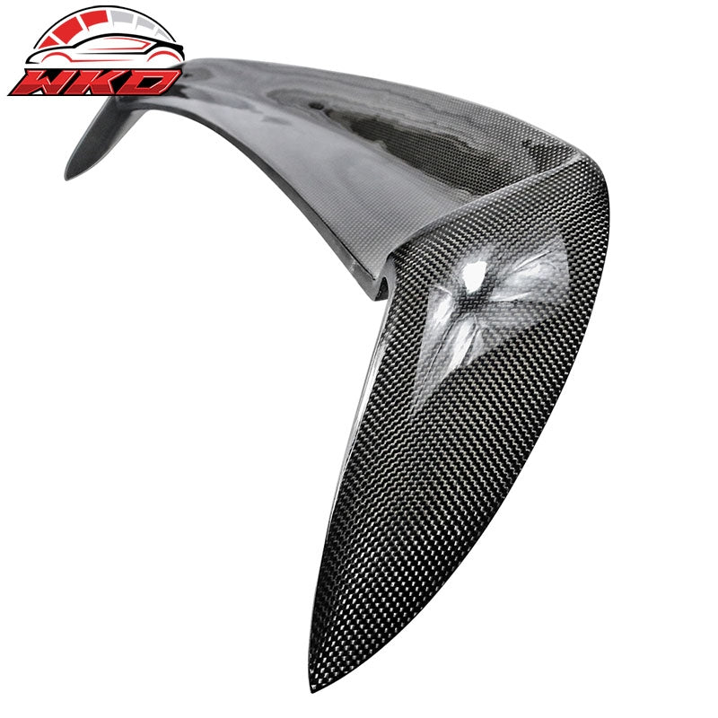 Fits 08-14 Subaru Impreza WRX STI Roof Spoiler Wing - Matte Carbon Fiber