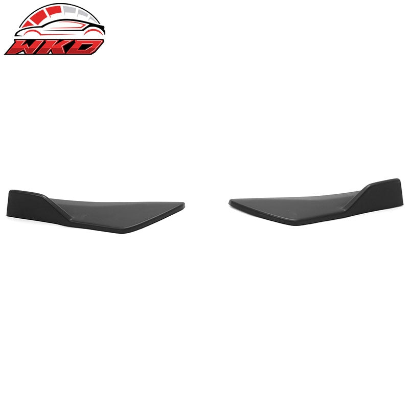 For 23-26 Subaru Solterra Matte Black ST Style Rear Bumper Side Corner Apron Cap