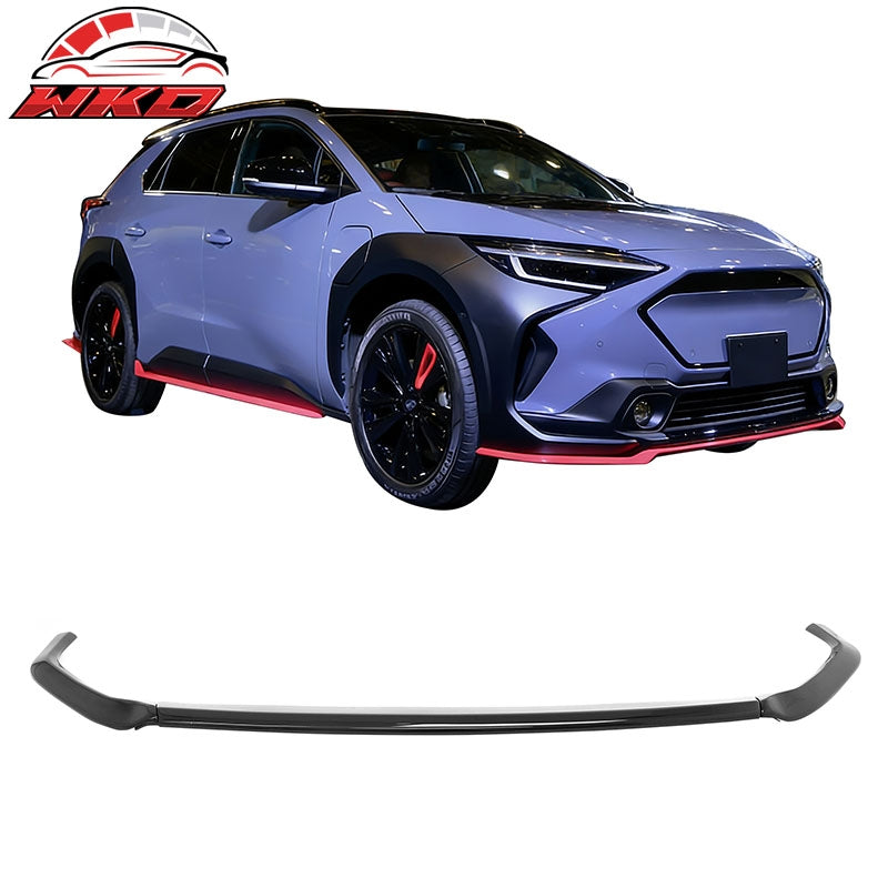 Wholesale For 23-25 Subaru Solterra ST Style Front Bumper Lip Chin Spoiler Gloss Black ABS - Wikond Auto