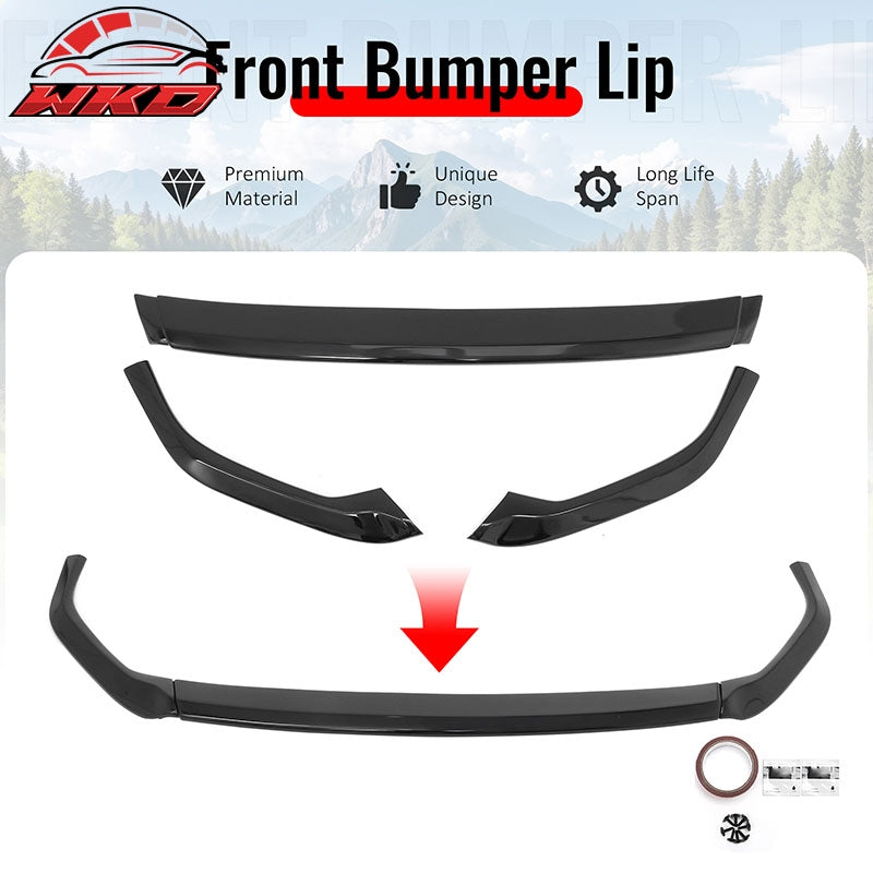 Wholesale For 23-25 Subaru Solterra ST Style Front Bumper Lip Chin Spoiler Gloss Black ABS - Wikond Auto