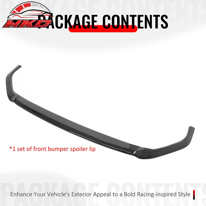 Wholesale For 23-25 Subaru Solterra ST Style Front Bumper Lip Chin Spoiler Gloss Black ABS - Wikond Auto