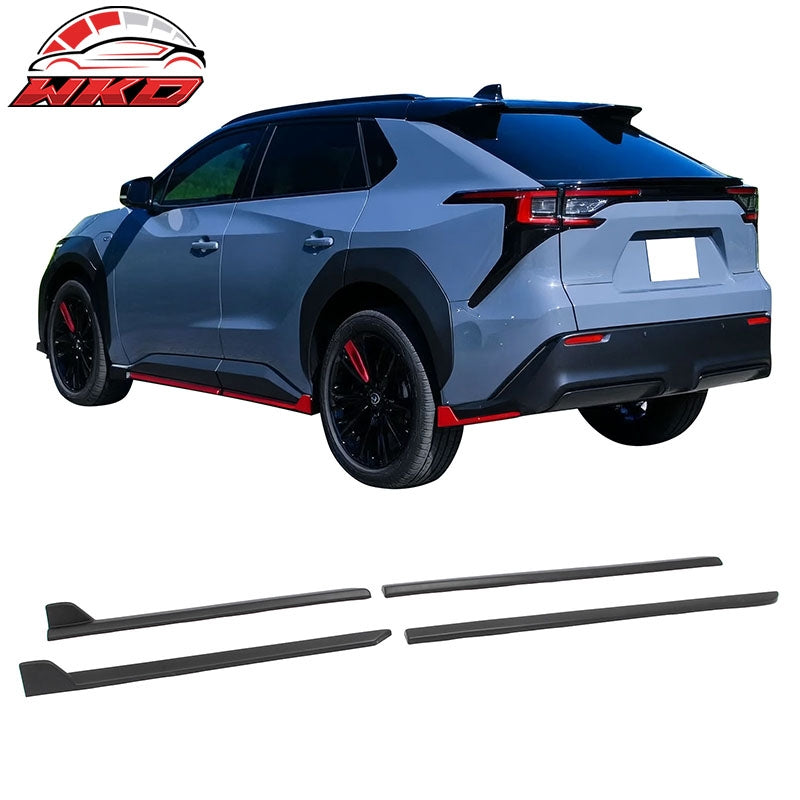 Wholesale 23-26 Subaru Solterra ST Style Side Skirt Extension Molding ABS Matte Black