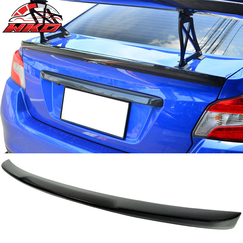 Fits 15-21 Subaru WRX STI OE Factory Trunk Spoiler - Matte Carbon Fiber