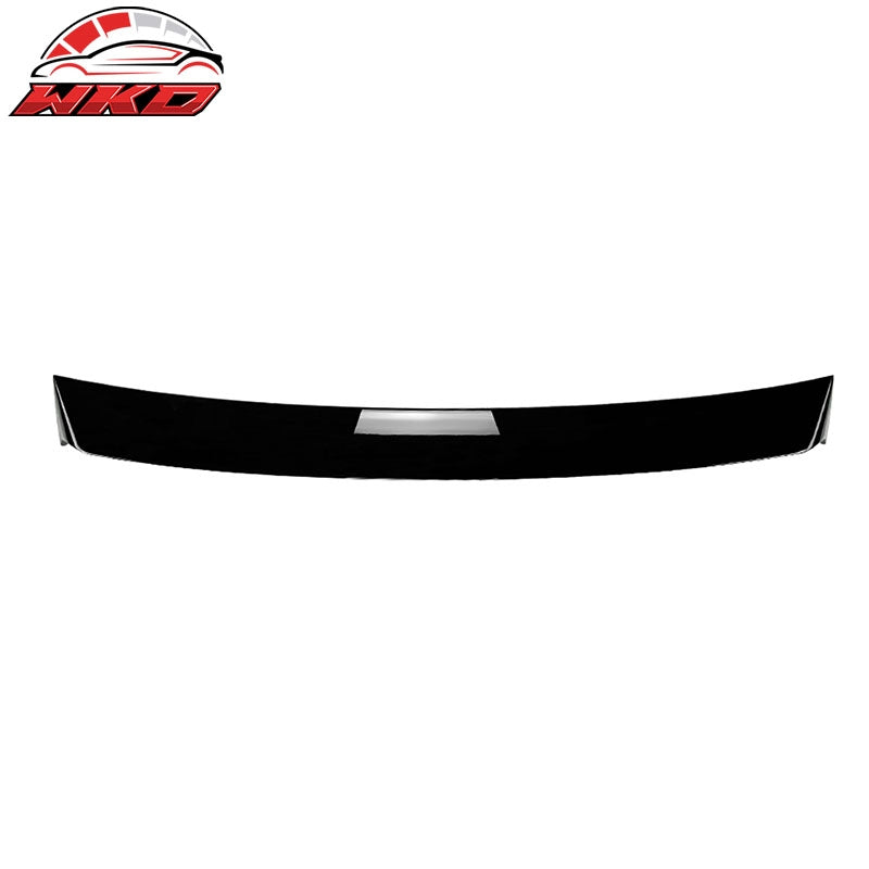 Fits 22-26 Subaru WRX 5th Gen IKON Gloss Black Rear Window Roof Spoiler Wing ABS