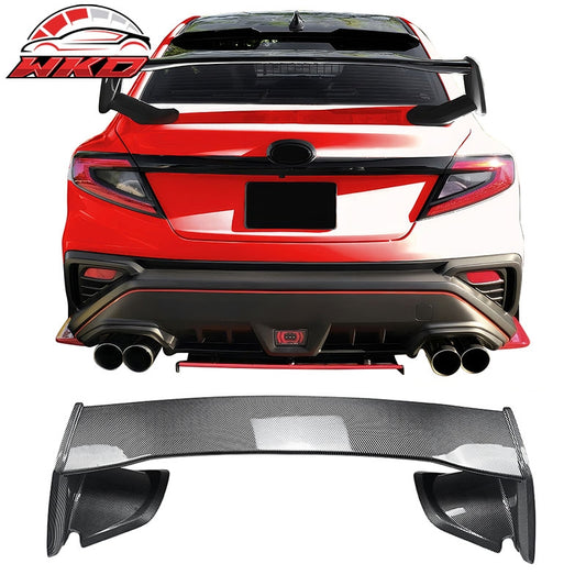 Wholesale For 22-26 Subaru WRX 5th Gen STI Style Carbon Fiber Print Rear Trunk Spoiler ABS - Wikond Auto