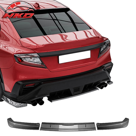 Wholesale For 22-26 Subaru WRX 5th Gen STI Rear Bumper Diffuser Lip ABS Carbon Fiber Print
